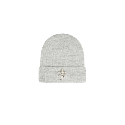 Star-Pattern Knit Beanie WN12028