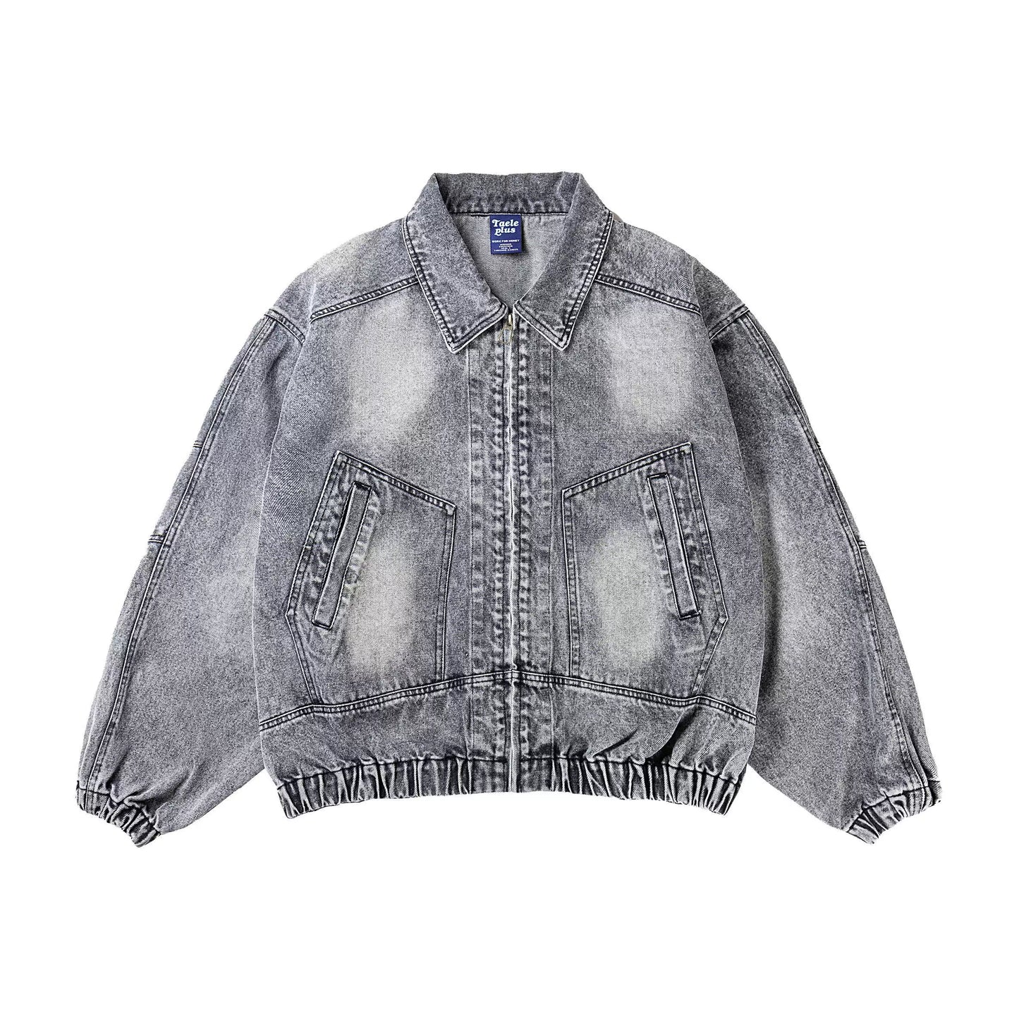 Oversize Short Denim Jacket WN8206