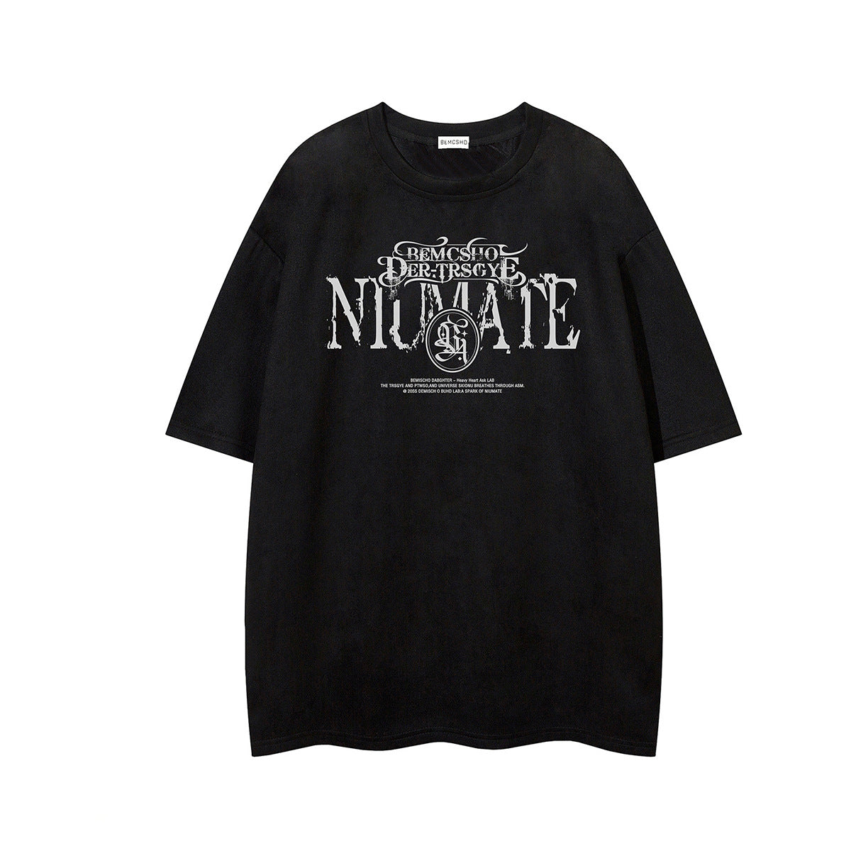 Washed Logo Print Short Sleeve T-Shirt WN25549