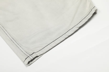Washed Wide Leg Denim Jeans WN25437