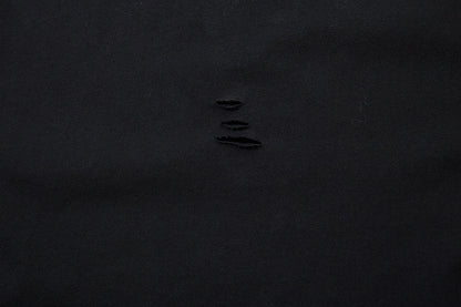 Gradient Damage Design Oversize Long Sleeve T-Shirt WN11129