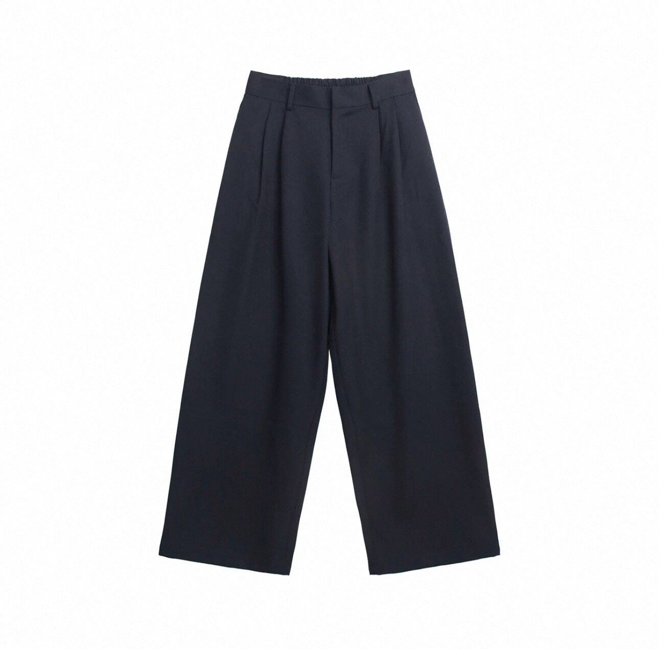 Double Breasted Tailored Jacket & Wide Leg Trousers Setup WN25355