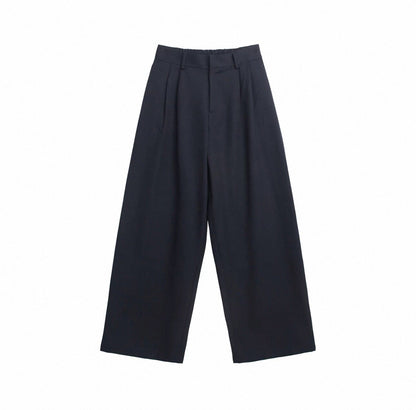 Double Breasted Tailored Jacket & Wide Leg Trousers Setup WN25355