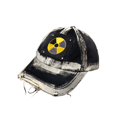 Damage Safety Pin Embroidery Cap WN21086