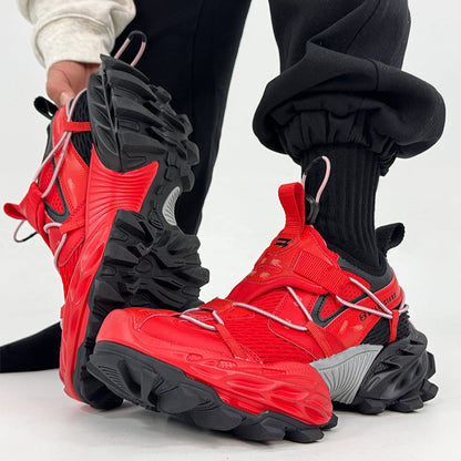 Chunky Sole Mesh Design Shoes WN19176