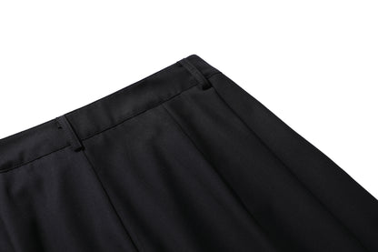Pleats Cropped Pants WN25445