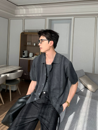 Cotton Short Sleeve Knit Shirt WN20475