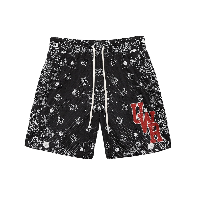 Drawstring Graphic Letter Design Sporty Short Pants WN17777