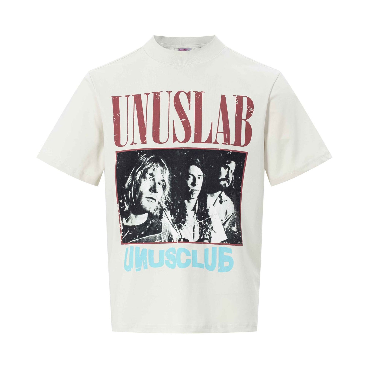 Graphic Portrait Print Short Sleeve T-Shirt WN25952