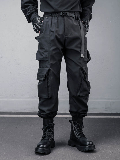 Tactical Multi-Pocket Cuffed Cargo Pants WN22433