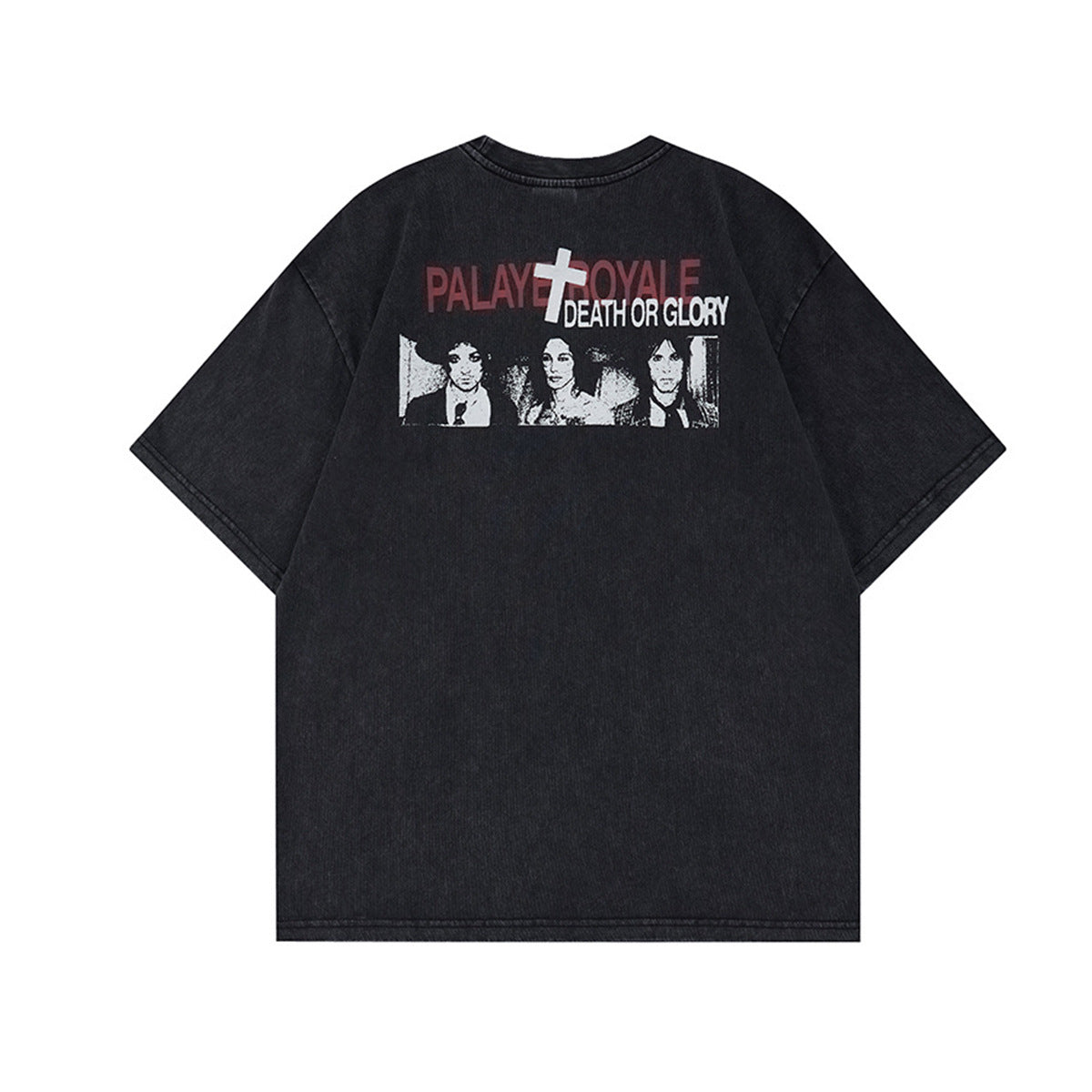 Graphic Letter Print Short Sleeve T-Shirt WN25520