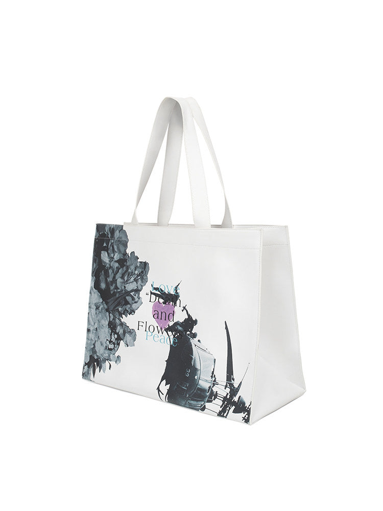Large Capacity Graphic Tote Bag WN27090
