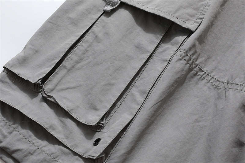 Multi Pocket Cargo Half Pants WN26754