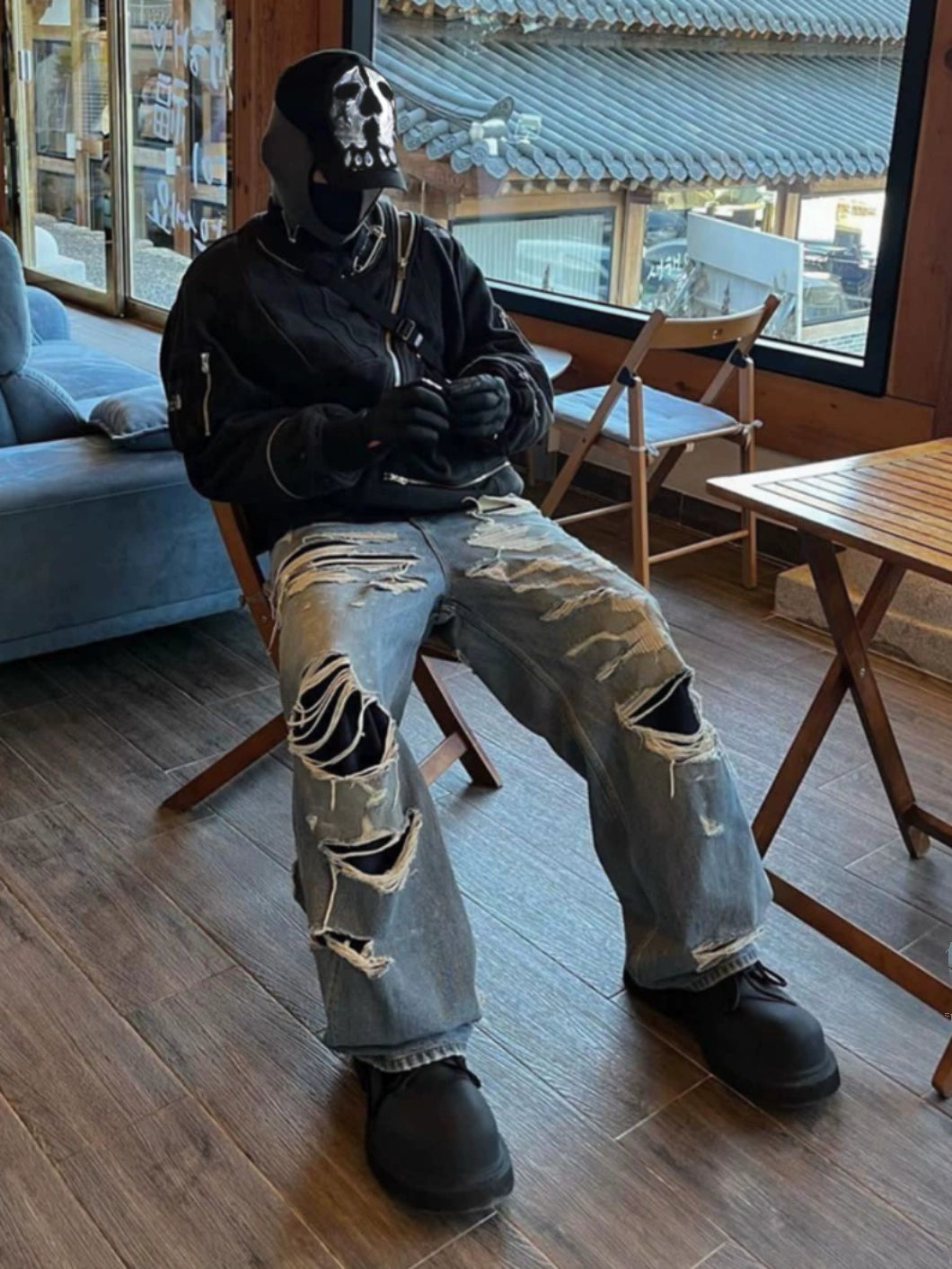 Skull Graffiti Design Cap WN21147