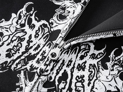 Dirty Dye Cross Heavyweight Pullover Hoodie WN23066