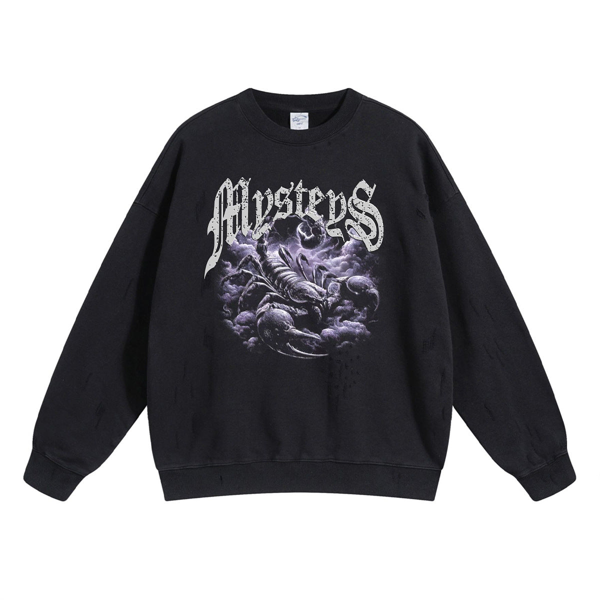 Heavyweight Wax-Dyed Washed Print Long Sleeve T-Shirt WN9988