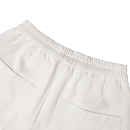 Pleats Draped Straight Sweatpants WN25822