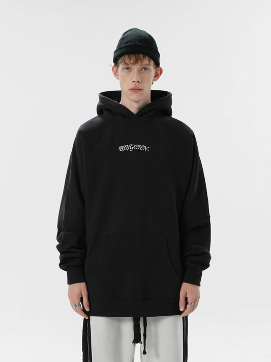 Fleece Oversize Pullover Hoodie WN9832