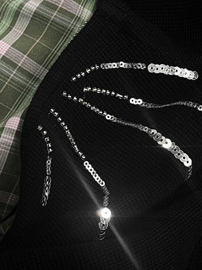 Fireworks Print Zipper Hoodie WN18854