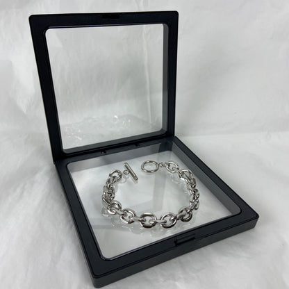 Cuban Chain Titanium Steel Bracelet WN19245