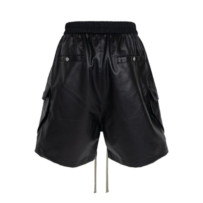 Matte Coated Cargo Half Pants WN16173