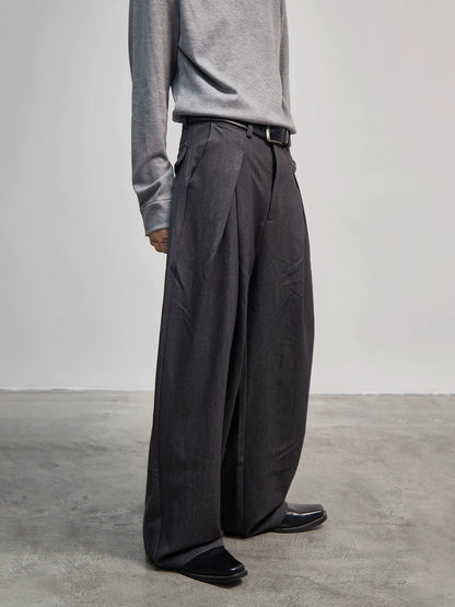 Wide Leg Plain Trousers WN21186