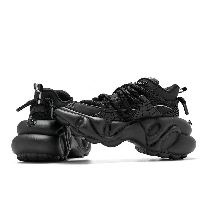 Mecha Chunky Sole Mesh Design Shoes WN19194