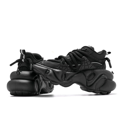 Mecha Chunky Sole Mesh Design Shoes WN19194