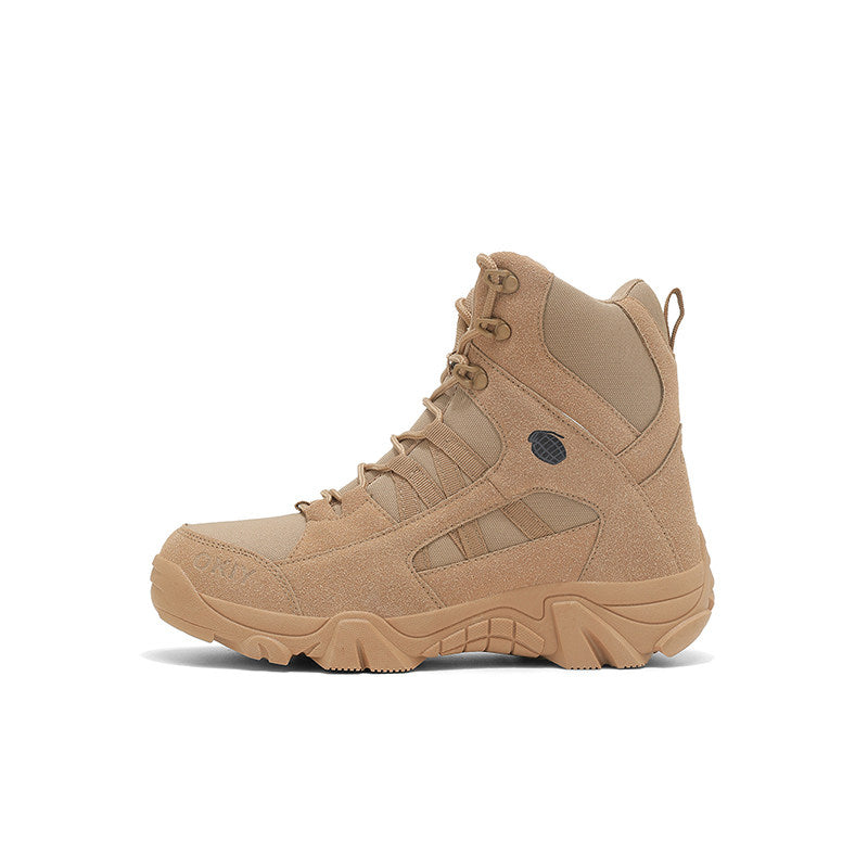 Wear-Resistant Lace-Up Boots WN23535