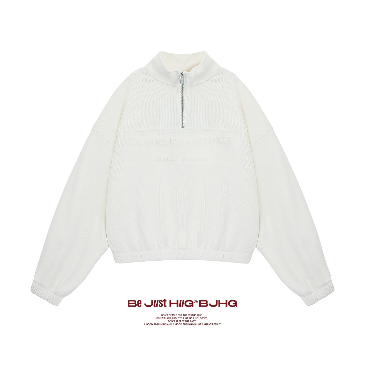 Corduroy Half-Zip Sweatshirt WN9722