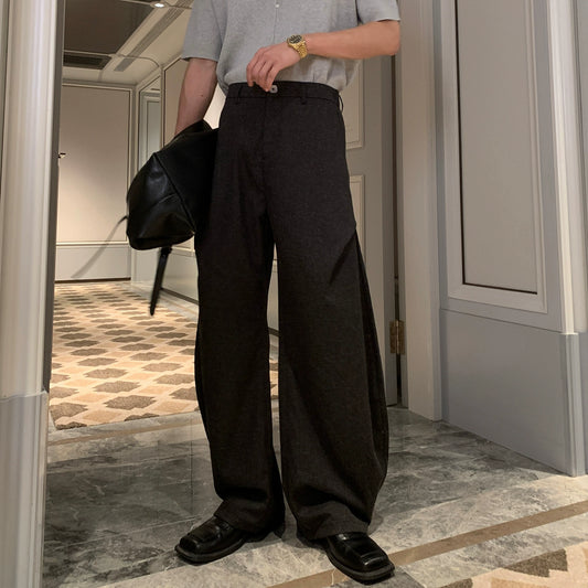 Thin Linen Wide Leg Straight Pants WN20463