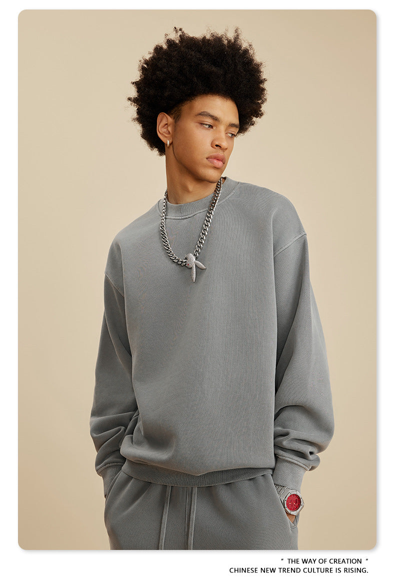 Oversize Washed Sweatshirt WN6028