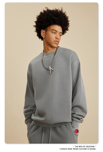 Oversize Washed Sweatshirt WN6028