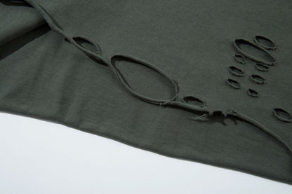 Damage Wash Heavyweight Oversize Short Sleeve T-Shirt WN16115