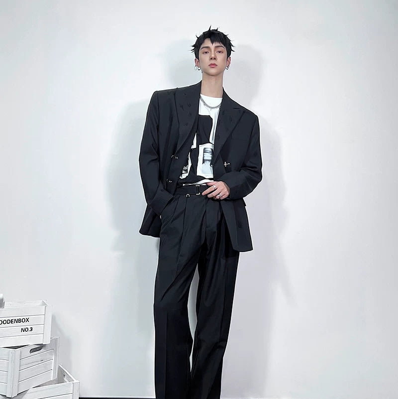 WN25097 Yang Yifan, trendy brand necklace, versatile personality, men's necklace, pendant, hip-hop, street fashion, metal pendants, accessories, women WN25097
