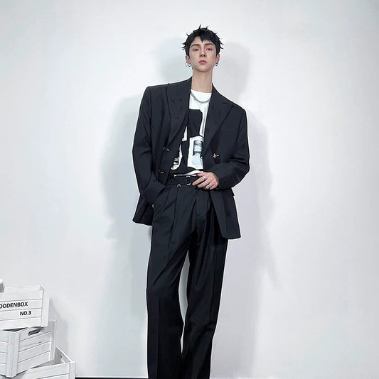 WN25097 Yang Yifan, trendy brand necklace, versatile personality, men's necklace, pendant, hip-hop, street fashion, metal pendants, accessories, women WN25097