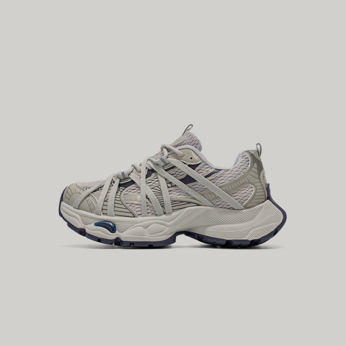 Mesh Strap Panel Chunky Sneakers WN23431