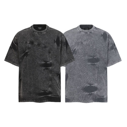 Heavyweight Washed Tie-Dye Short Sleeve T-Shirt WN25749