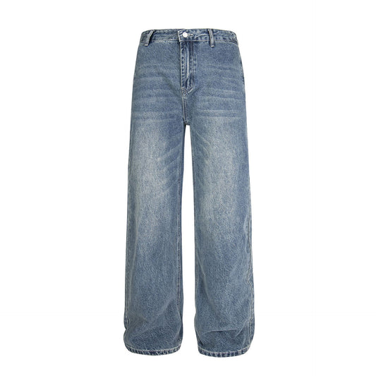 Washed Denim Jeans WN13073