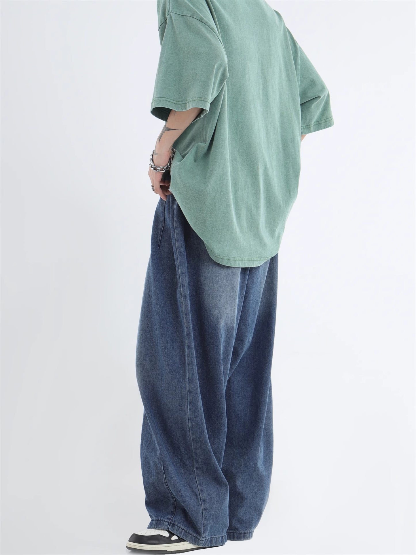 Wide Leg Denim Jeans WN7219