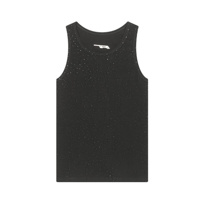Studs Rhinestone Tank Top WN25551