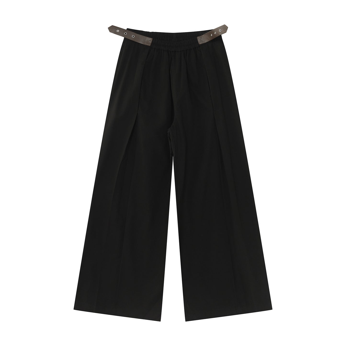 Zipper Short Jacket & Pleats Wide Leg Pants Setup WN25009