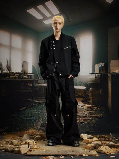 Deconstruction Patchwork Jacket WN21378