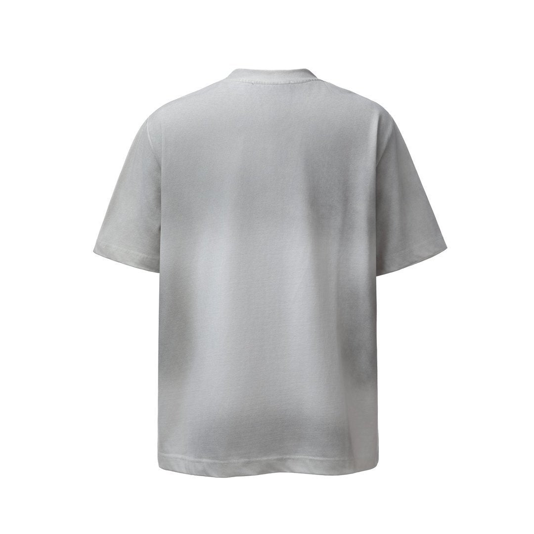 Heavyweight Dirty-Dye Print Oversize Short Sleeve T-Shirt WN25725
