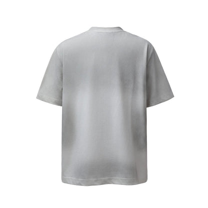 Heavyweight Dirty-Dye Print Oversize Short Sleeve T-Shirt WN25725