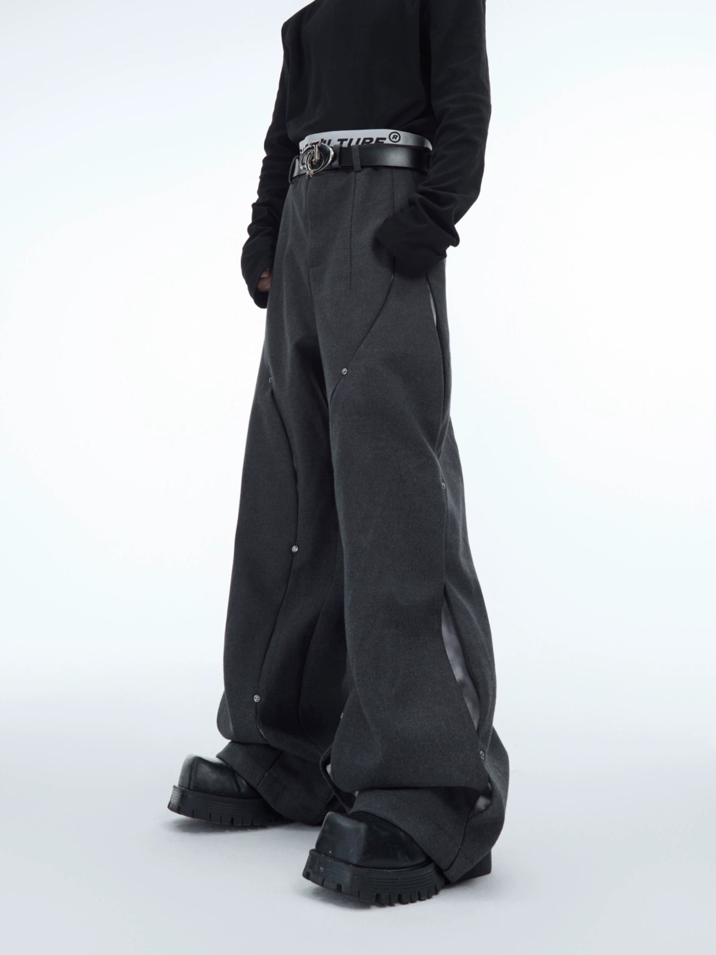 Heavyweight Metal Rivet Trousers WN11633