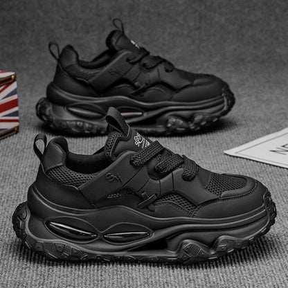 Mesh Panel Platform Chunky Sneakers WN23343