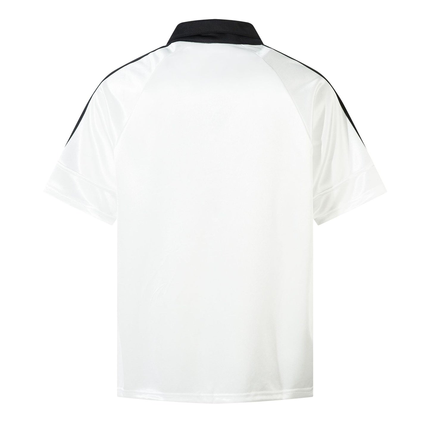 Stripe Flame Print Short Sleeve Shirt WN25453