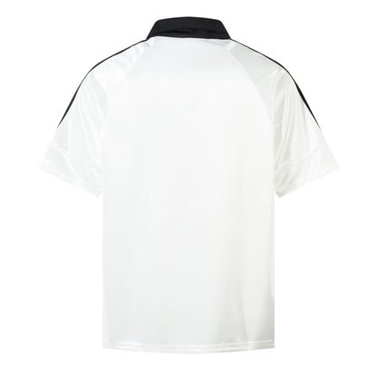 Stripe Flame Print Short Sleeve Shirt WN25453