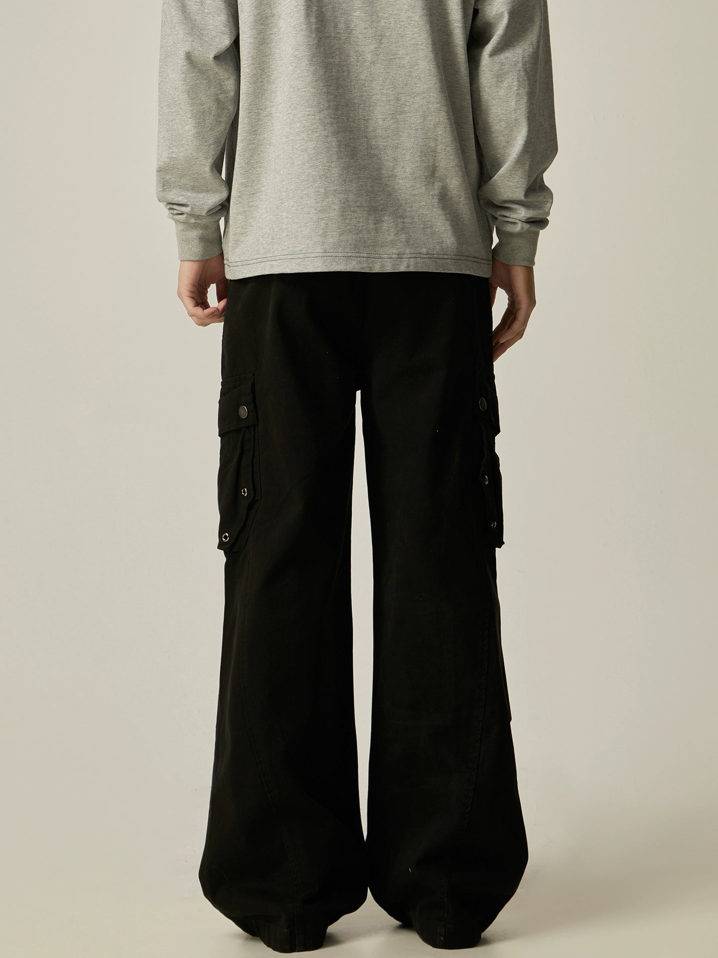 Wide Leg Cargo Pants WN8973